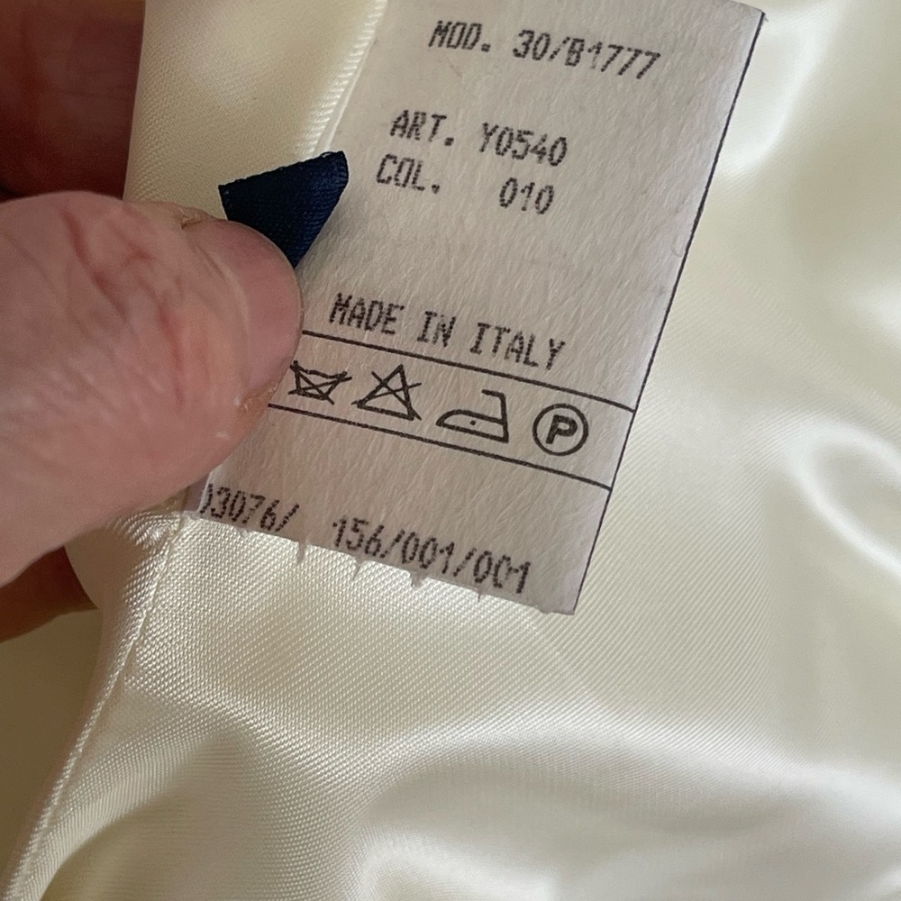 Vintage VICTOR VICTORIA WHITE COAT - Picture 9 of 15